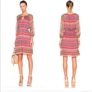 NWT floral silk DVF (Diane von Furstenberg) dress